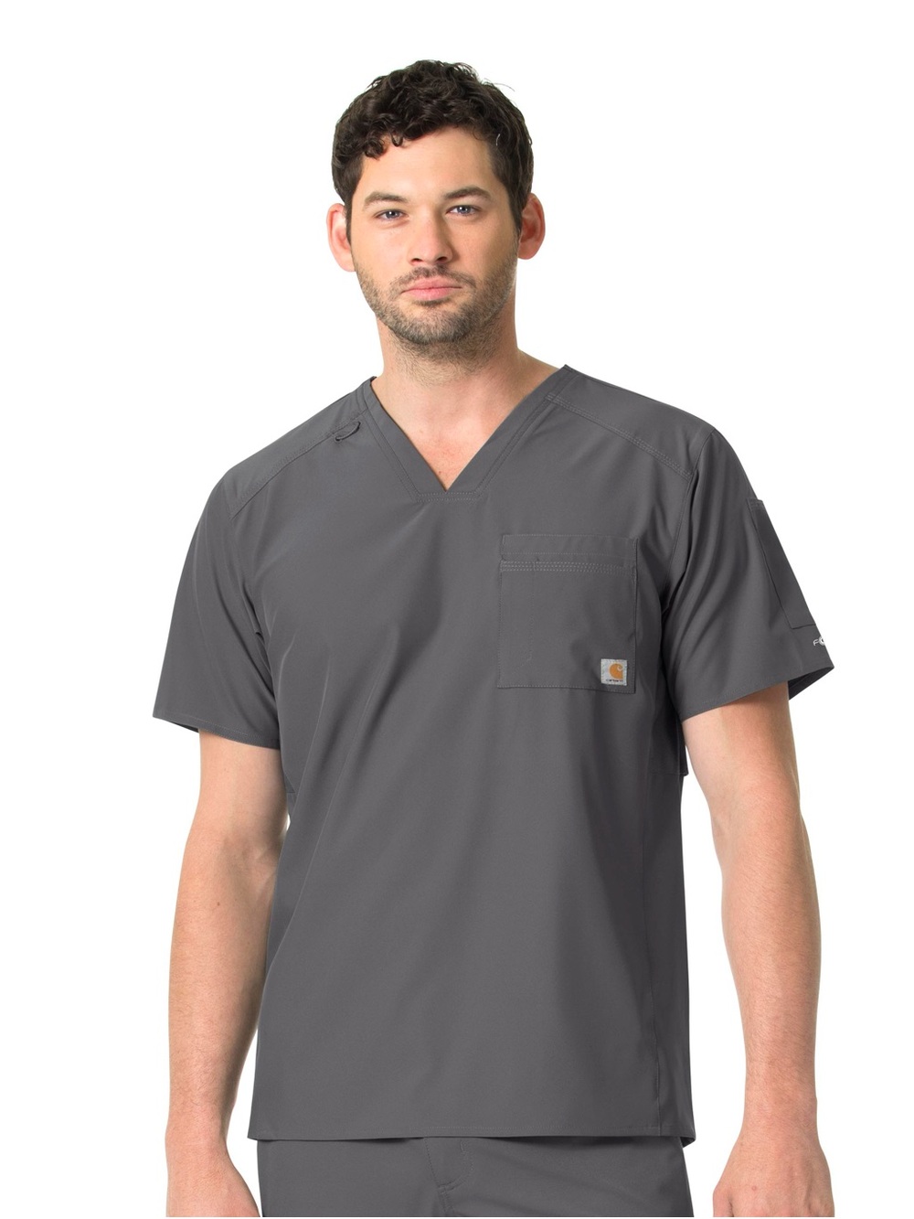Carhartt Force Liberty Men's Twill Chest Pocket Scrub Top - Size L